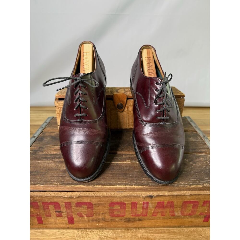 Hanover Dress Shoes All Leather Mens Size 7.5 D/B USA #2218